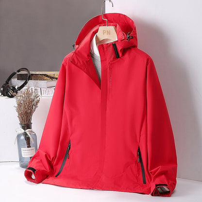 Men's And Women's Waterproof Windproof Jacket Live Jacket Jacket Printable