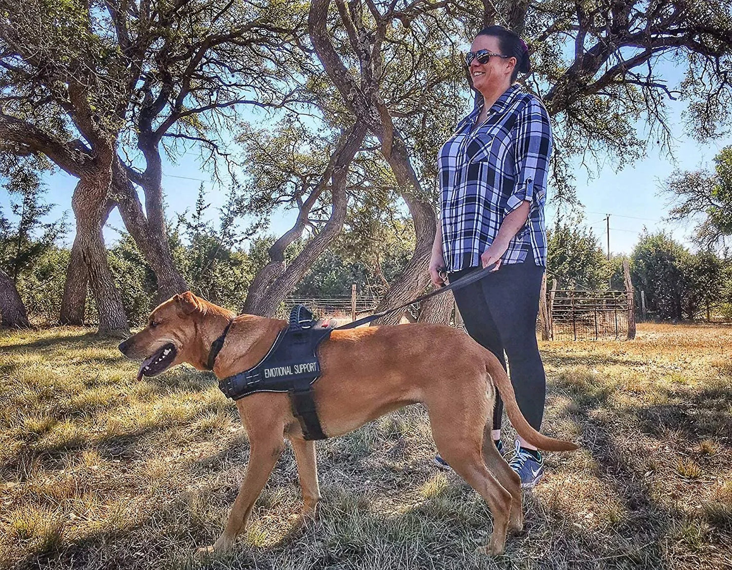 Emotional Support Vest Reflective Harness