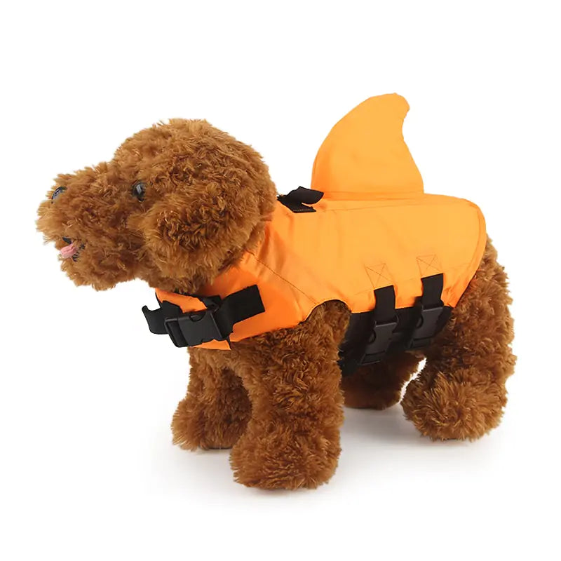 Dog Life Vest Summer Shark