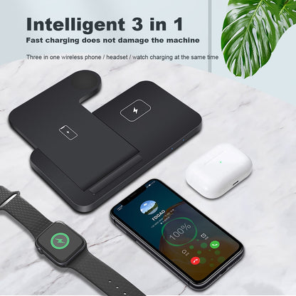 3in1 Wireless Fast Charger Dock