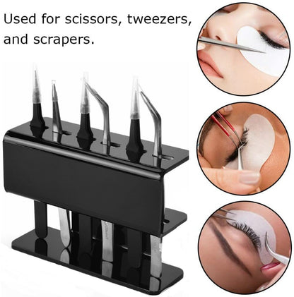 Acrylic Eyelash Tweezers Holder